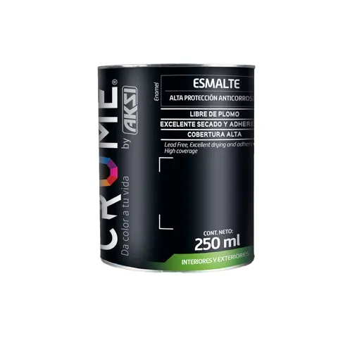 Pintura Esmalte Café Oscuro 250 ml CROME
