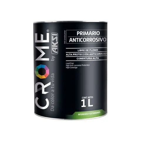 Primario Anticorrosivo Rojo 1 Litro Crome