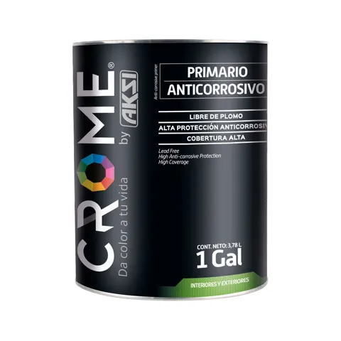 Primario Anticorrosivo Rojo 1 Galón Crome