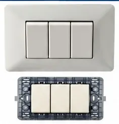 Matrix BM0101.3W — placa con 3 interruptores