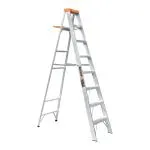 Escalera de tijera tipo II 7 peldaños y bandeja, TRUPER