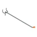 Gancho recto de 8" para perfocel y panel ranurado, TRUPER